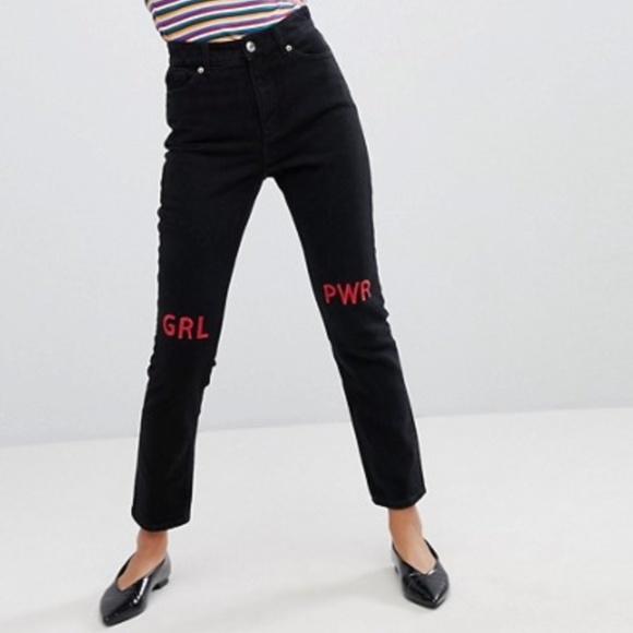 grl pwr jeans